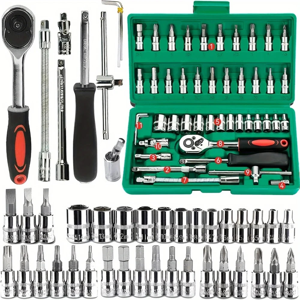 Compact Home Repair Tool Kit